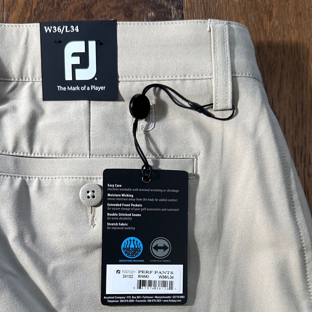 Footjoy Athletic Pants for Men - Picture 8 of 8